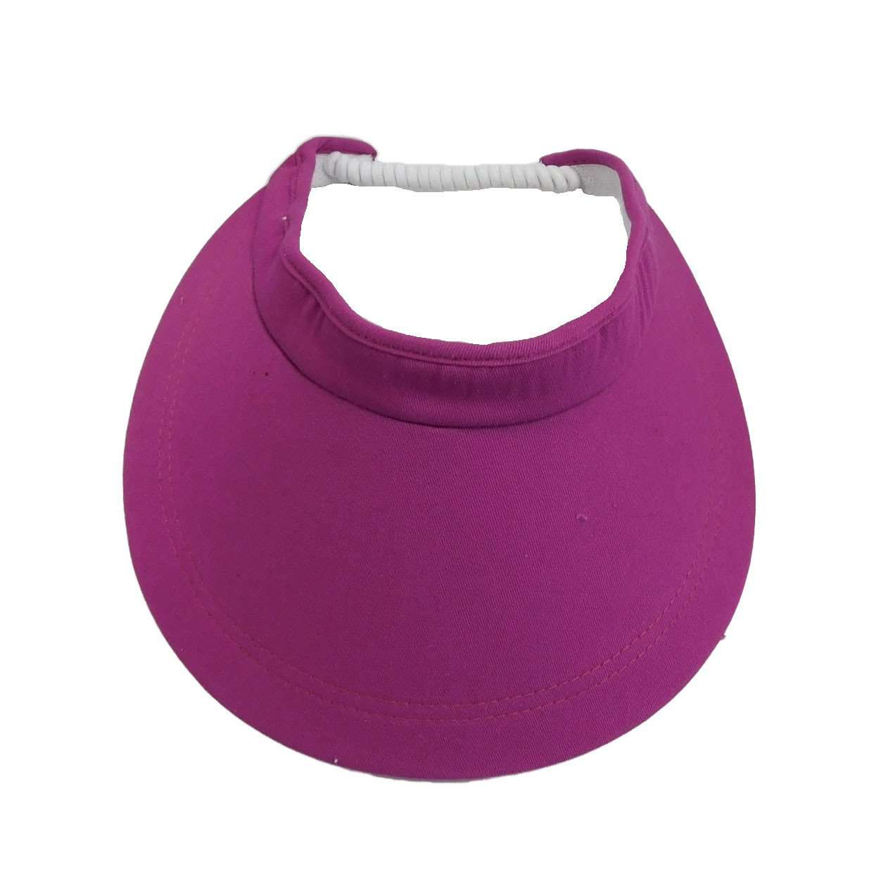 Pro Golf Cotton Sun Visor - Cappelli Hats Visor Cap Scala Hats
