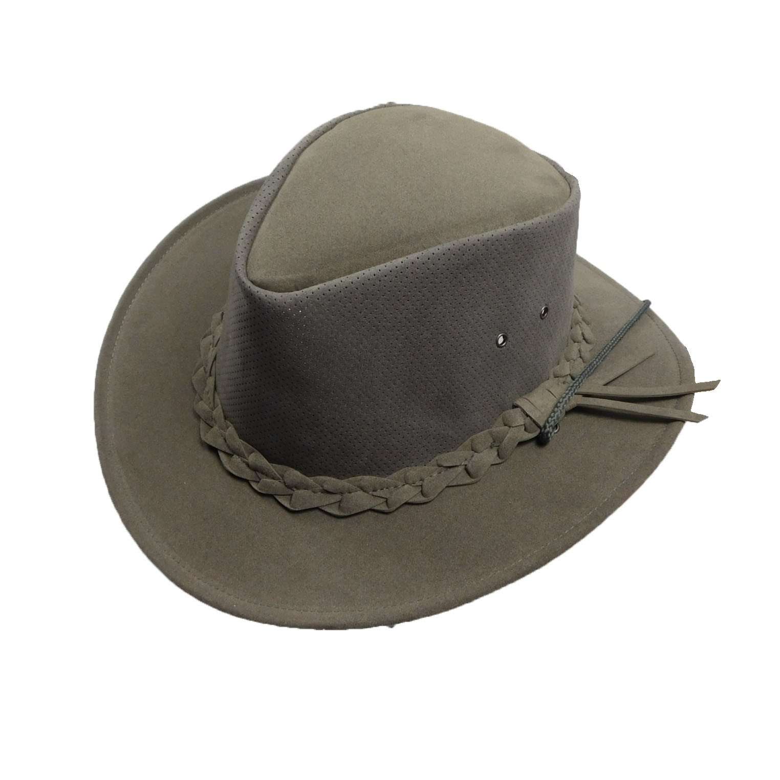 Ceduna Soaka by Kakadu Australia - Grey Safari Hat Kakadu MSCEDGYL Grey Large (59 cm) 