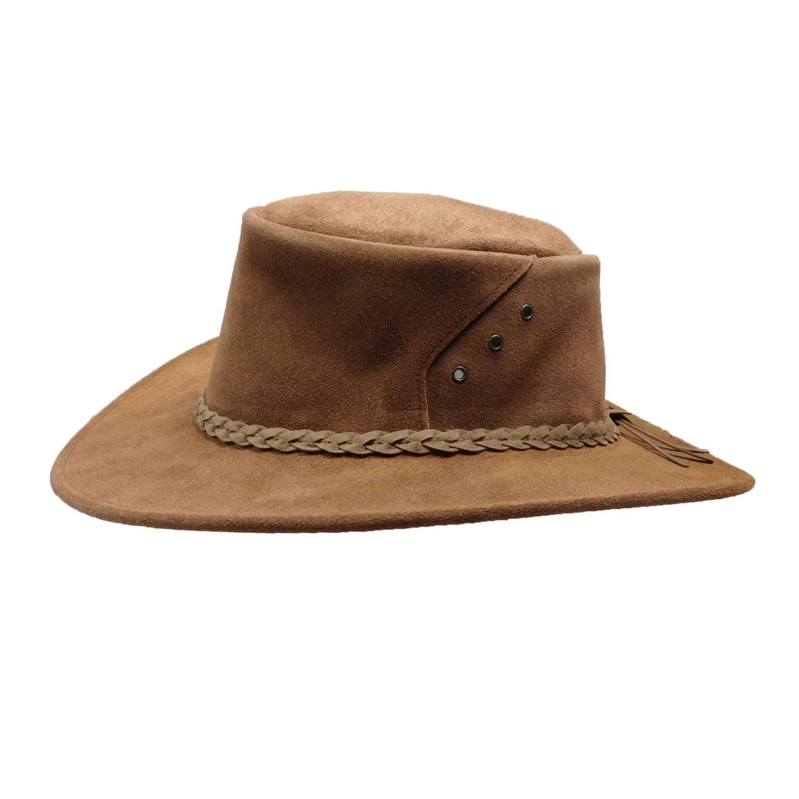 Alice Leather Hat by Kakadu Australia - Brown Safari Hat Kakadu MWALIBNX Brown XL 