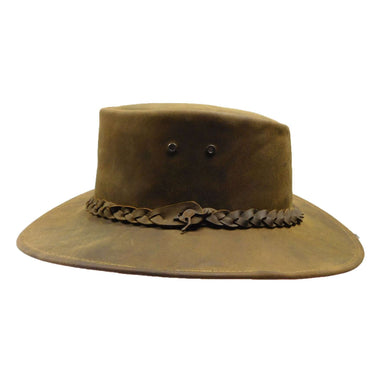 Nullarbor Leather Hat by Kakadu Australia - Ash, Safari Hat - SetarTrading Hats 