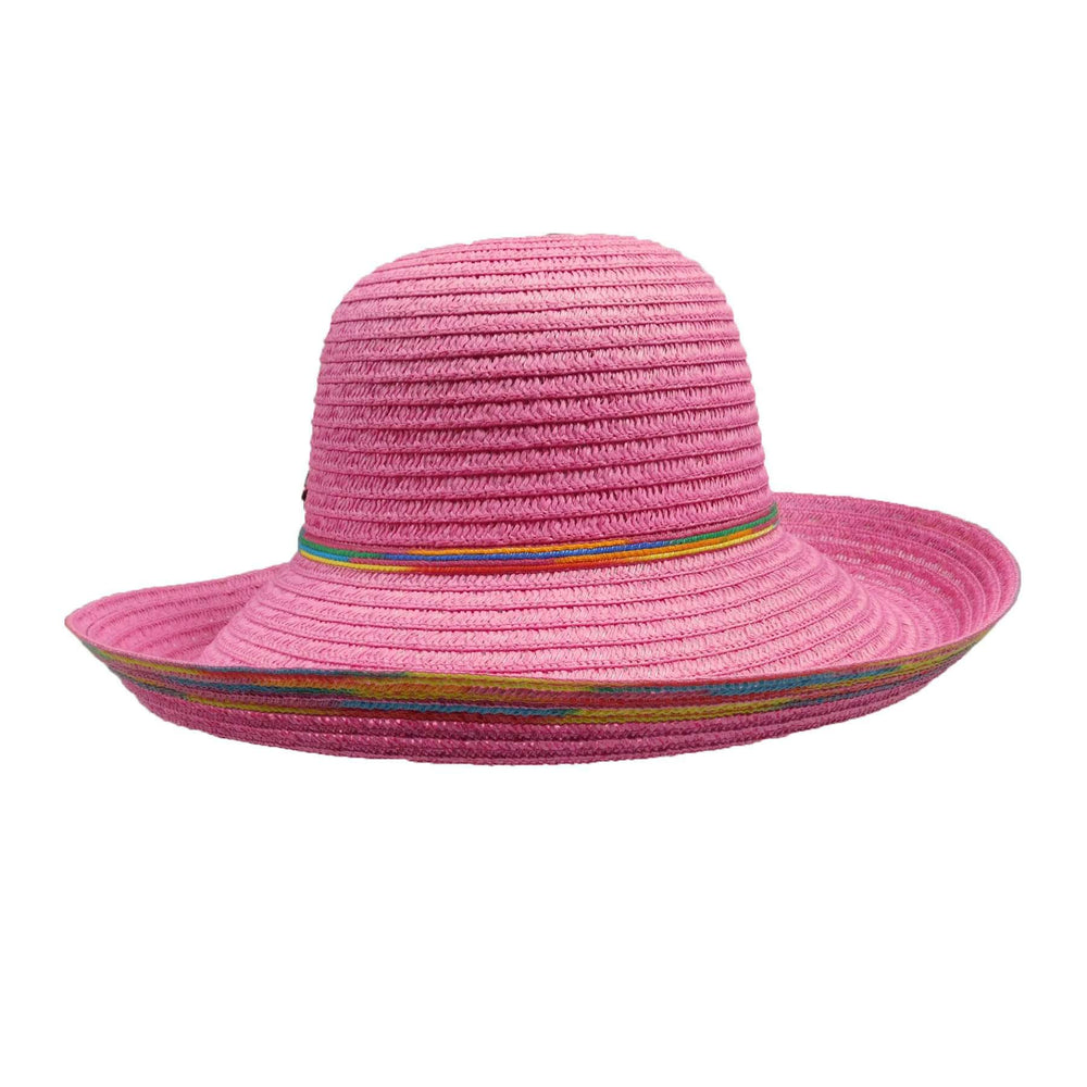 Panama Jack Kettle Brim Hat with Multicolor Trim - SALE $10.99 ...