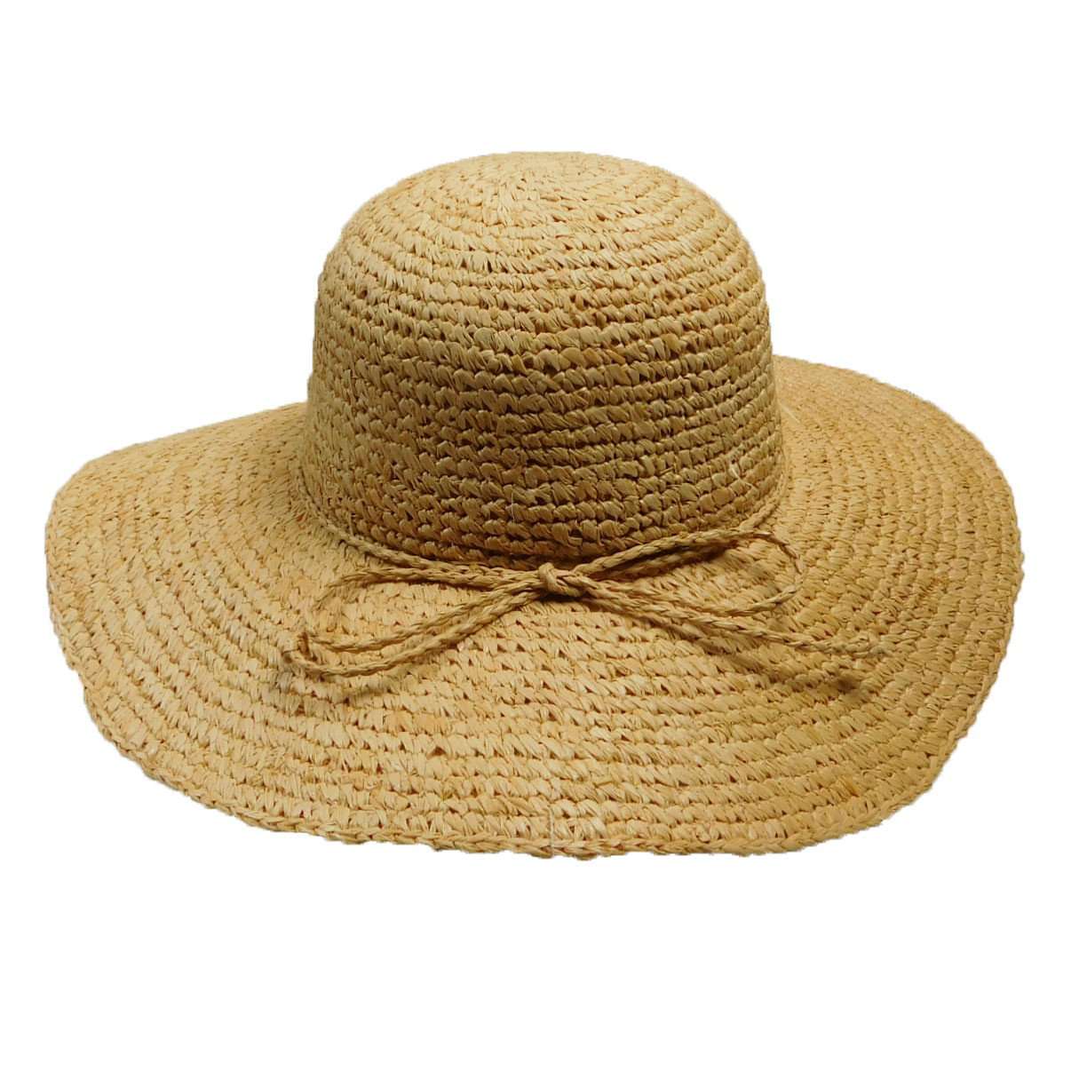 Paris Raffia Straw Wide Brim Sun Hat - Peter Grimm, Wide Brim Sun Hat - SetarTrading Hats 