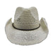 Peter Grimm Abilene White Straw Cowgirl, Cowboy Hat Cowboy Hat Peter Grimm    