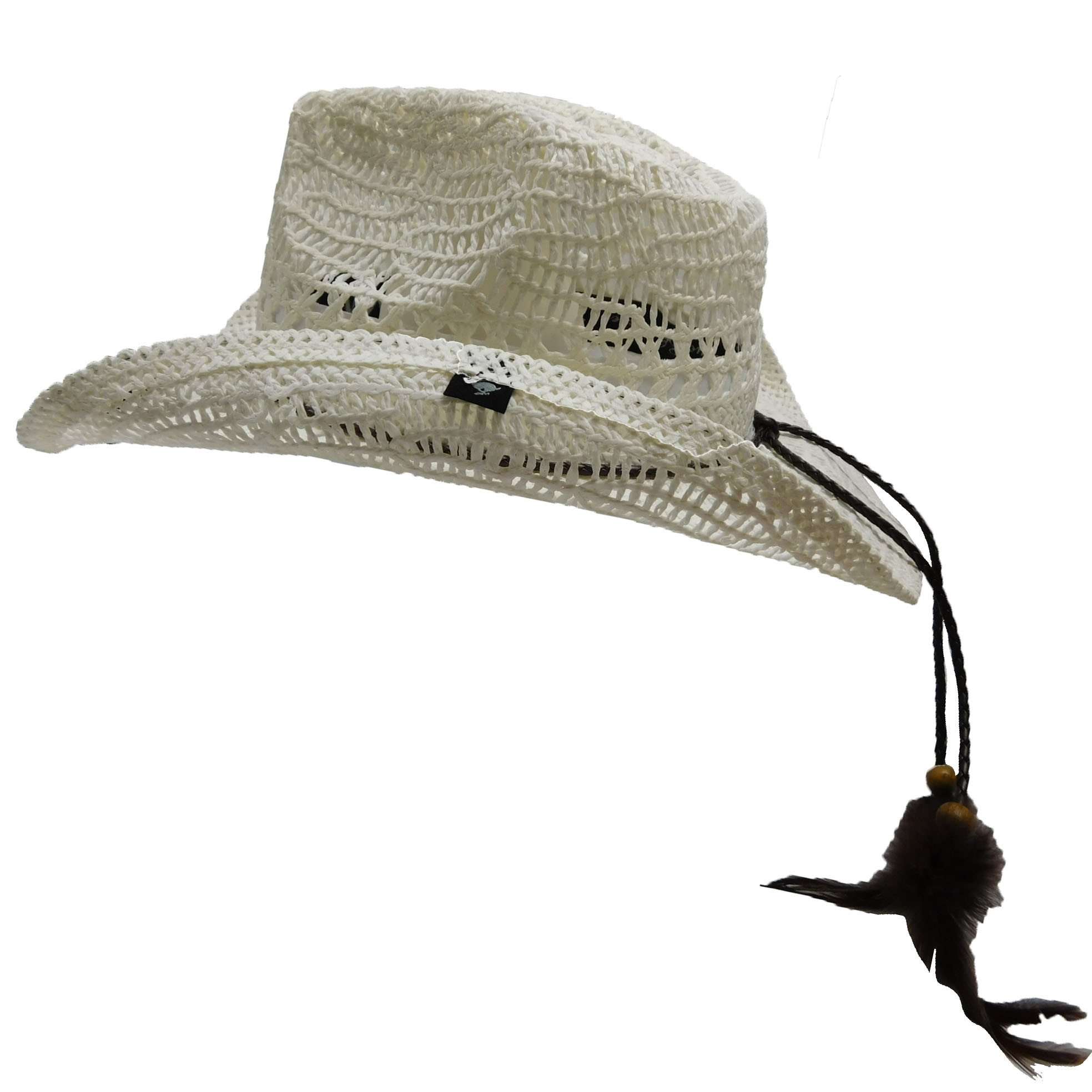 Peter Grimm Abilene White Straw Cowgirl, Cowboy Hat Cowboy Hat Peter Grimm WSpgd9691 White  