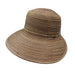 Karen Keith Poly Braid Facesaver Hat Facesaver Hat Great hats by Karen Keith P9cbBN Brown  