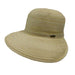 Karen Keith Poly Braid Facesaver Hat Facesaver Hat Great hats by Karen Keith P9cbNT Natural  