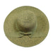 Heather Capeline Hat with Bow - Green, Floppy Hat - SetarTrading Hats 