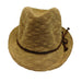 Kid's Knobby Knit Fedora Hat - Camel, Fedora Hat - SetarTrading Hats 