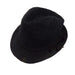 Kid's Knobby Knit Fedora Hat - Black, Fedora Hat - SetarTrading Hats 
