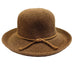 Knit Up Turned Brim Breton Hat, Brown - DNMC, Kettle Brim Hat - SetarTrading Hats 