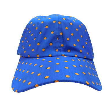 Polka Dot Baseball Cap Cap Nima WScap00157BL Blue  