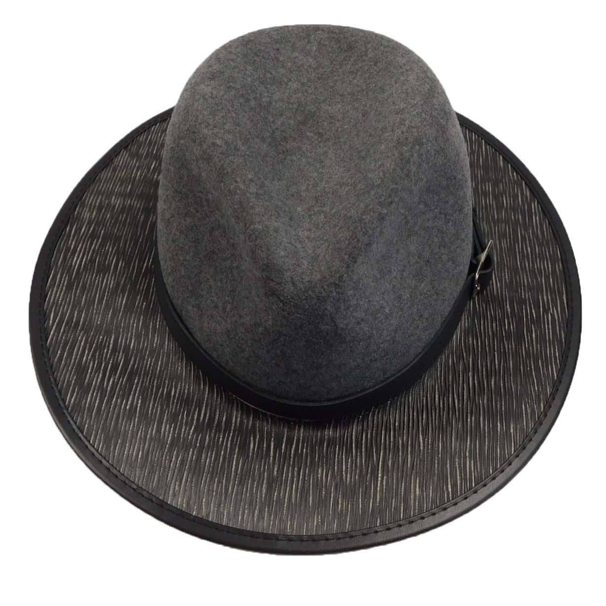 Summit Safari Wool and Leather Hat -Granite, Safari Hat - SetarTrading Hats 