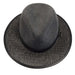 Summit Safari Wool and Leather Hat -Granite Safari Hat Head'N'Home Hats    