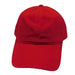 SetarTrading Unstructured Baseball Cap Cap Milani Hats wc001rd Red  