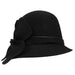 Petal Wool Felt Cloche by JSA for Women Cloche Jeanne Simmons    