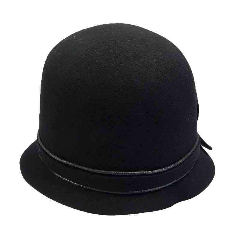 Petal Wool Felt Cloche by JSA for Women Cloche Jeanne Simmons    