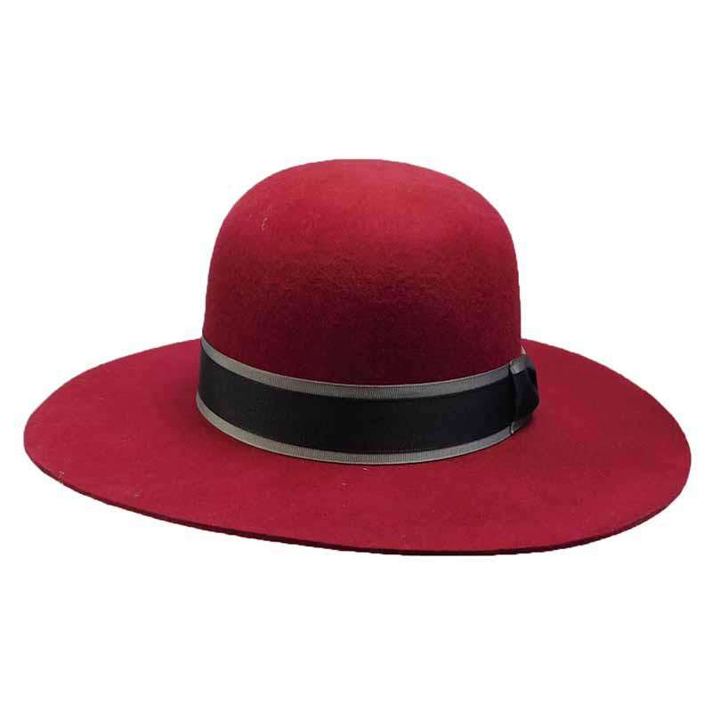 Wool Felt Capeline Hat - Jeanne Simmons Hats, Floppy Hat - SetarTrading Hats 