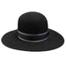 Wool Felt Capeline Hat - Jeanne Simmons Hats Floppy Hat Jeanne Simmons    