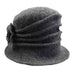 Pleated Rose Cloche Beanie Hat by JSA for Women Beanie Jeanne Simmons    
