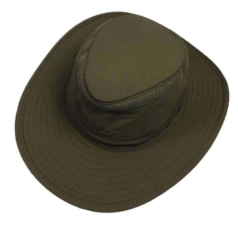 Henschel Hats - 10 Point Microfiber Hiking Hat Bucket Hat Henschel Hats h5552OLL Olive Large {23") 