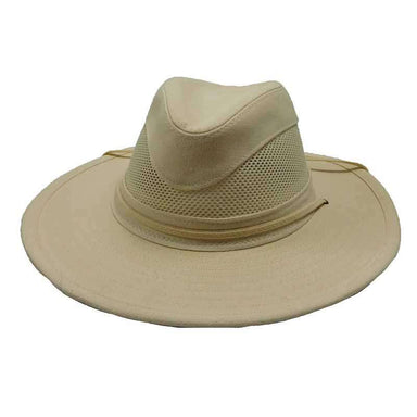 Henschel Hats - Hiker Seadream Cotton Breezer Hat Safari Hat Henschel Hats MSh5501NTM Natural Medium (22.25") 