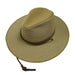 Grande Aussie Crushable Breezer, S to 3XL Hat Sizes - Henschel Hats Safari Hat Henschel Hats h5301-95KHl Khaki Large (23") 