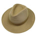 Hiker Low Crown Safari Breezer Hat - Henschel Hats Safari Hat Henschel Hats h5196KHM Khaki Medium (22 1/4") 