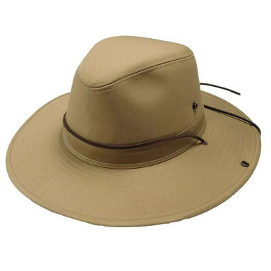 Henschel Hats - Side Snap Aussie Sun Hat Safari Hat Henschel Hats H5336KHS Khaki Small (21 1/2")