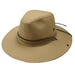 Henschel Hats - Side Snap Aussie Sun Hat Safari Hat Henschel Hats H5336KHM Khaki Medium (22 1/4") 