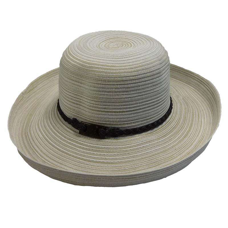 Polybraid Kettle Brim Hat in Neutral Colors - Jeanne Simmons Hats Kettle Brim Hat Jeanne Simmons    
