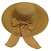 Summer Floppy Hat with Linen Scarf by Milani, Floppy Hat - SetarTrading Hats 