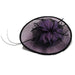 Feather Flower Sinamay Fascinator Fascinator Fashion Unique S103624PP Purple  