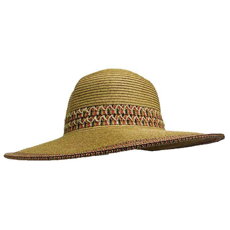 Woven Band Sun Hat, Floppy Hat - SetarTrading Hats 