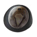 Black Matte Black Toyo Fedora Hat, 2XL - Stetson Hats, Fedora Hat - SetarTrading Hats 