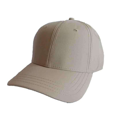Pro Golf Soakable Baseball Cap - Scala Hats for Men Cap Scala Hats bc305KH Khaki  