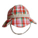 Plaid Cotton Sun Hat for Girls - Scala Hats for Kids, Cloche - SetarTrading Hats 