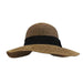V-Back Summer Facesaver Hat by JSA for Women, Cloche - SetarTrading Hats 