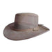Head'N Home Monterey Breezer SolAir Suede and Mesh Shade Hat up to 3XL - Latte Safari Hat Head'N'Home Hats    