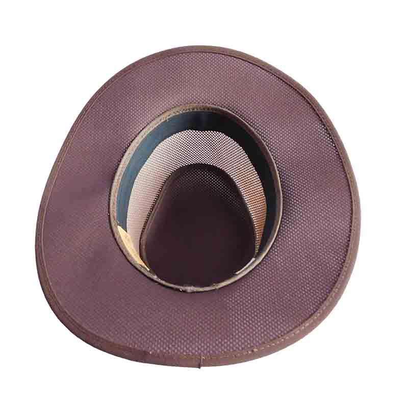 Head 'N Home Cabana Walnut SolAir Breathable Mesh Shade Hat up to