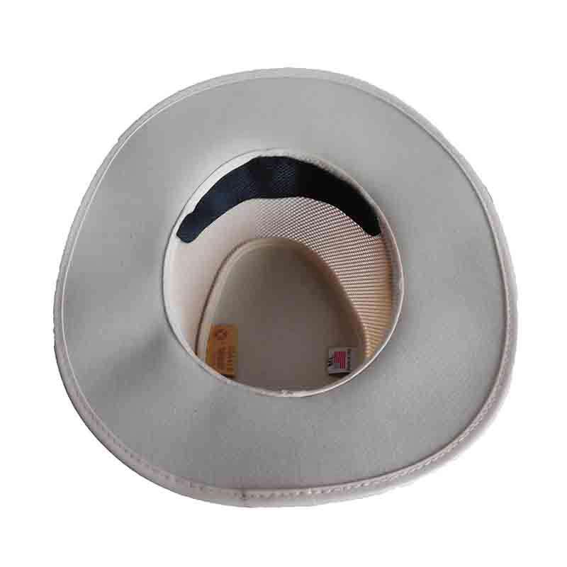 Head 'N Home Soaker SolAir Breathable Mesh Shade Outback Hat, S to XXL - Eggshell Safari Hat Head'N'Home Hats