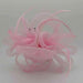 Triple Flower Loopy Mesh Fascinator with Feather Detail, Fascinator - SetarTrading Hats 