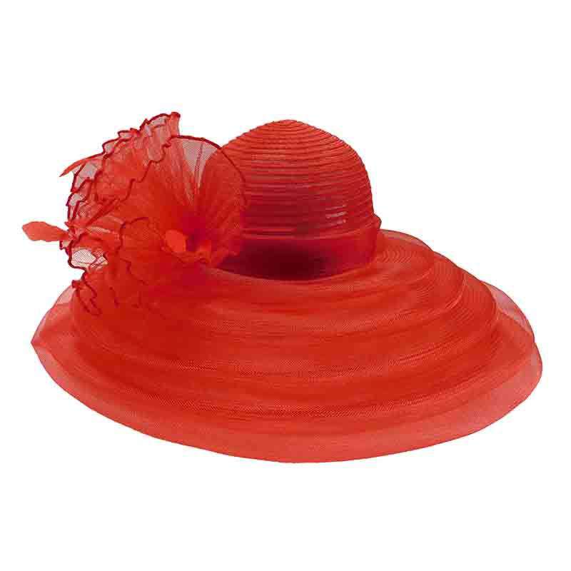 Crinoline and Puffy Tulle Kentucky Derby Hat, Dress Hat - SetarTrading Hats 