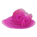 Crinoline and Puffy Tulle Kentucky Derby Hat, Dress Hat - SetarTrading Hats 