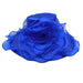 Tulle Lace Dress Hat with Organza Detail Dress Hat Something Special Hat sw2825bl Royal Blue  