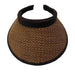 Clip-On Cotton Trimmed Sun Visor - Milani Hats, Visor Cap - SetarTrading Hats 