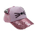 Sequin Kitty Baseball Cap for Girls by JSA Kids Cap Jeanne Simmons js1098bl Blue  