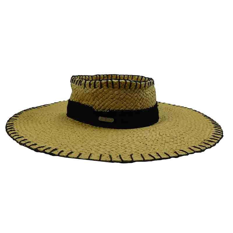 Straw Sun Bolero Hat by San Diego Hat Company Bolero Hat San Diego Hat Company pbl3100nt Natural  