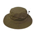 Unisex Boonie with Contrast Under Brim - St. Johns Bay Bucket Hat Dorfman Hat Co. jcpbh196s Army Small/Medium 
