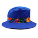 Pufferfish Cotton Bucket Hat - Scala Hats for Kids Bucket Hat Scala Hats c919rb Royal Blue 21.25" (54 cm) 