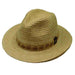 Rio Grande Raffia Safari Hat with Burnt Band - Scala Hats for Men Safari Hat Scala Hats    